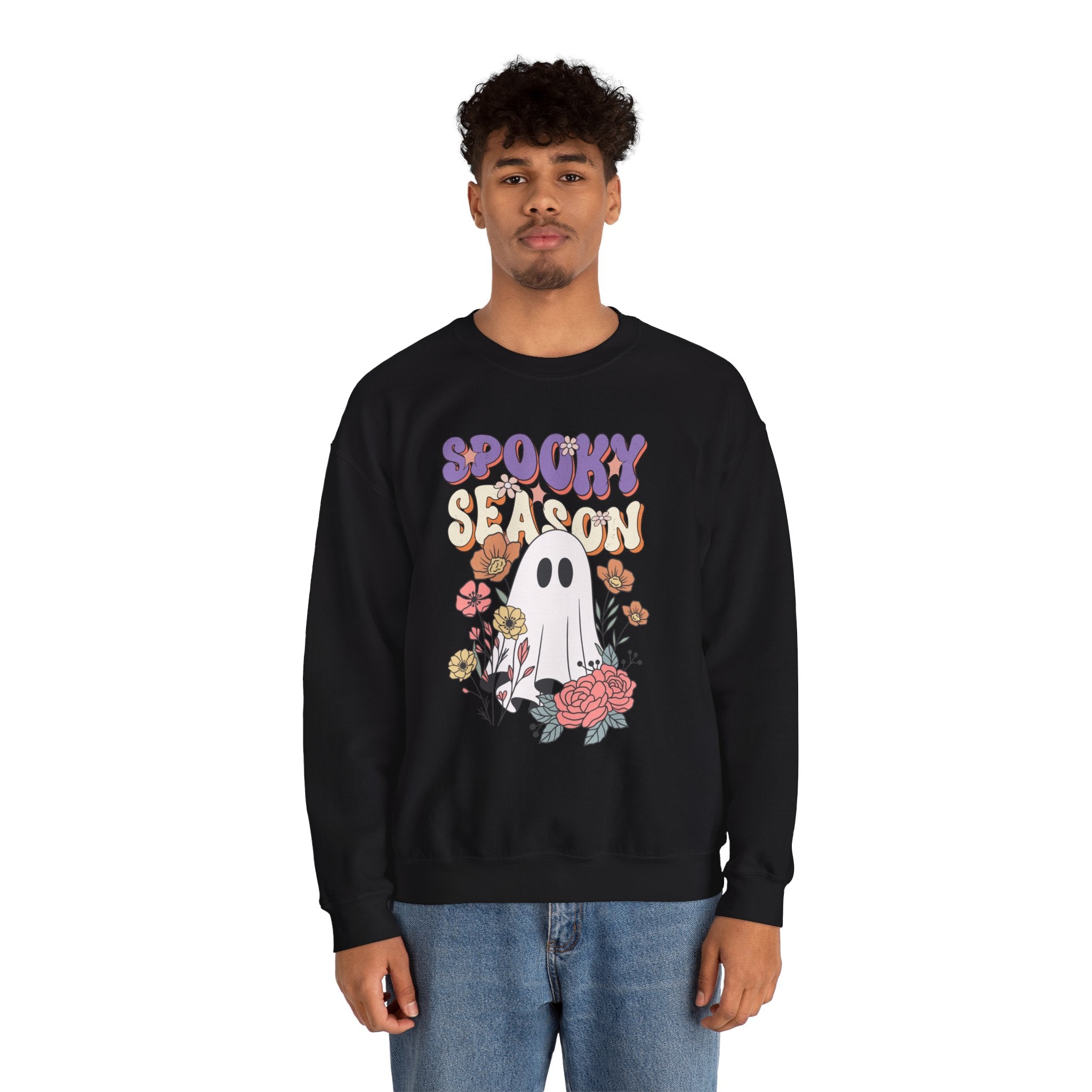 Spooky Season Crewneck Sweatshirt, Halloween Gift