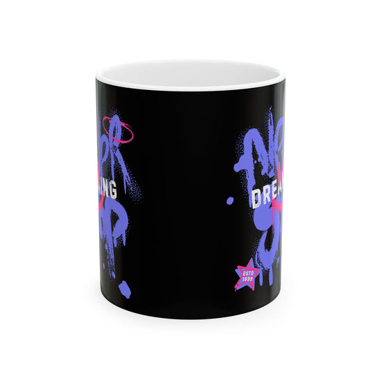 Vibrant Ceramic Mug - Inspirational Quote