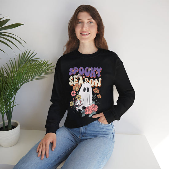 Spooky Season Crewneck Sweatshirt, Halloween Gift