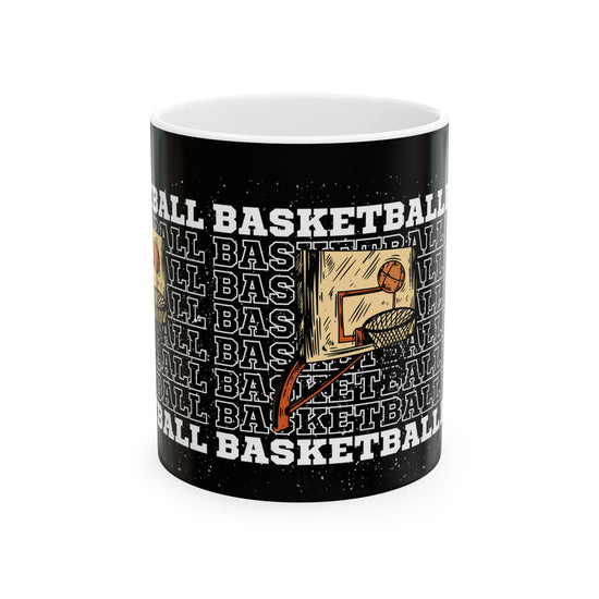 Basketball Ceramic Mug for Sports Lovers